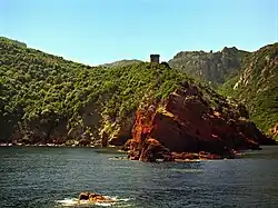 Tour d'Elbo dans la Scandola.