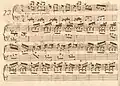 partition manuscrite