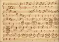 partition manuscrite