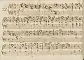 partition manuscrite