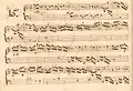 partition manuscrite