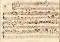 partition manuscrite