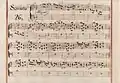 partition manuscrite