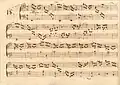 partition manuscrite