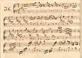 partition manuscrite