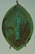 Sceau de l'évêque en 1146.