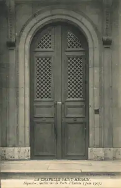 Scellés porte d'entrée (1907)