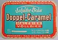 Etikett Schütze-Bräu vom Doppel-Caramel