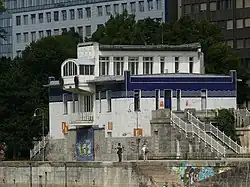 "Schützenhaus" sur le canal du Danube, Vienne 1904-1908