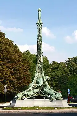 Mât de Lalaing, 1913, Schaerbeek.