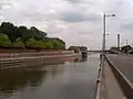 Le canal maritime de Bruxelles et le pont Van Praet.