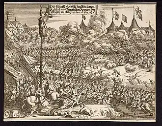 Description de l'image Schlacht bei Ollasch in Ungarn im Jahre 1696.jpg.