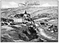 Château de Lauterstein en 1629