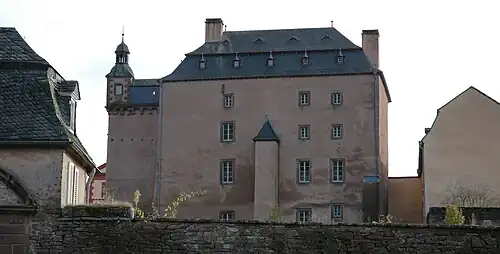 Façade nord de l’Altbau