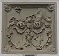 Armoiries de Franz Ludwig von Erlach et de Salomé Steiger, 1601.