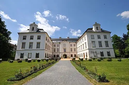 Le château de Vizovice.