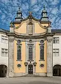 La Schlosskirche, dans le Deutschordenskommende Mergentheim&nbsp;(de)
