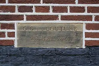 Première pierre (1834)