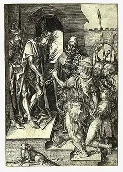 Martin Schongauer, Ecce Homo (XVe&nbsp;siècle).