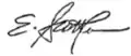 Signature de Scott Turner