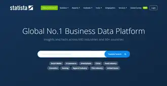 Capture d'écran de la page d'accueil.