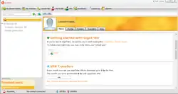 Description de l'image Screenshot of Gigatribe UI.png.