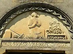 Sculpture portail latéral.