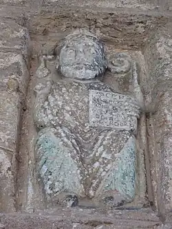 Sculpture représentant saint Pierre.