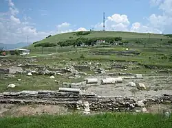 Photographie des ruines de Scupi