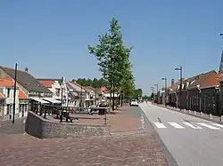 Une digue urbanisée à 's-Heerenhoek.