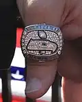 Bague de champion des Seahawks de Seattle.