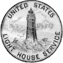 Sceau du service des phares des États-Unis.