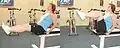 Leg raise (jambe levée).