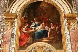 Nativité de Marie, Sebastiano Conca, 1741.