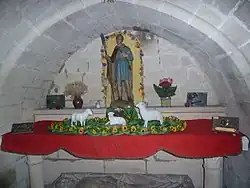 Chapelle latérale dédiée à saint Druon.