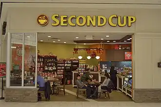 illustration de Second Cup