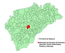 Localisation de Escobar de Polendos