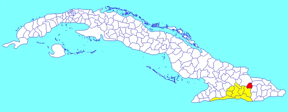 Municipalité de Segundo Frente dans la province de Santiago de Cuba