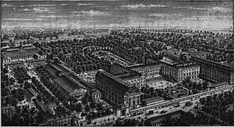 L'ancien collège de l'Immaculée-Conception en 1896.