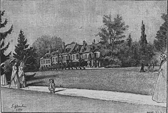 Château des Nouettes dessiné par Mgr&nbsp;de Ségur.