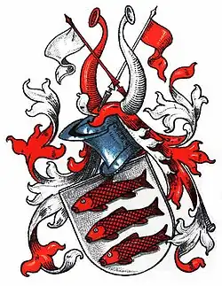 Armoiries de la branche de Seidlitz-Ludwigsdorf