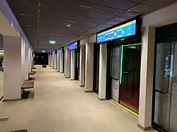 Le quai de Seilbahn, après rénovation.