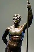 Prince Séleucide, statue de bronze grecque de l'époque hellénistique, IIIe – IIe&nbsp;siècles av. J.-C.