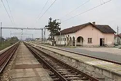 La vieille gare de Divci