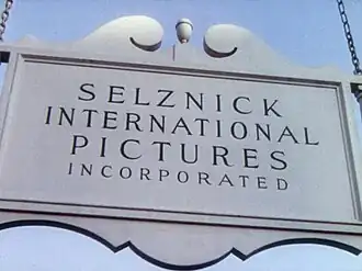 illustration de Selznick International Pictures