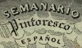 Image illustrative de l’article Semanario Pintoresco Español