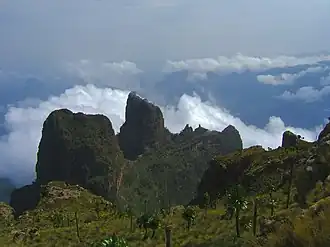 Massif du Simien – patrimoine mondial de l'UNESCO.