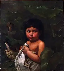 Seminole Child with Bittern, 1878, Wellin Museum of Art&nbsp;(en)
