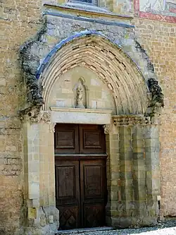 Entrée de la cathédrale.