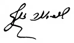 signature de Senior Sachs